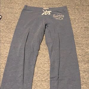Light blue Surfing Ca sweatpants